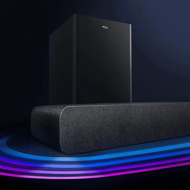 Alt view image 3 of 6 - TCL Alto 8 Plus 3.1.2 Channel Dolby Atmos Smart Sound Bar with Wireless Subwoofer, WiFi, Works w/ Alexa, Google Assistant & Apple Airplay 2, Bluetooth  TS8132, 39-inch, Black