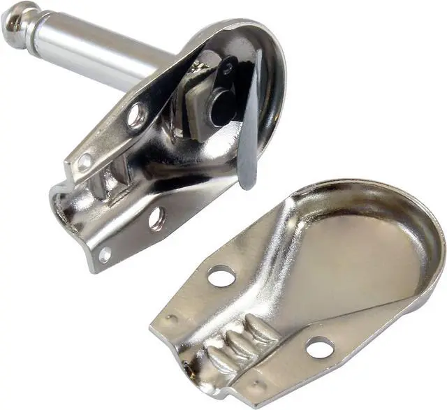 Alt view image 5 of 6 - 1/4" Right Angle Plugs TS Mono Flat Low Profile Pancake Style for Speaker Cables, Patch Cables, Snakes - Male 1/4 Inch Phono 6.3mm Phone Plug Bulk - 20 PACK