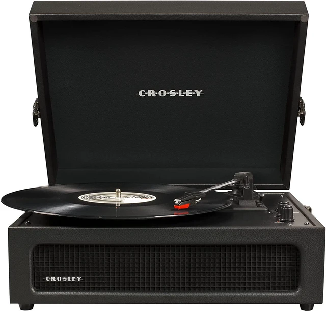 Main image of CR8017B-BK Voyager Record Player, Black