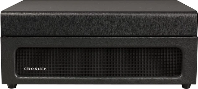 Alt view image 7 of 7 - CR8017B-BK Voyager Record Player, Black