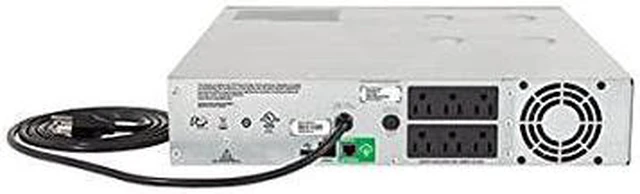 Alt view image 7 of 11 - APC SMC1500-2UC 2U 900 Watts Rackmount Smart-UPS - Black