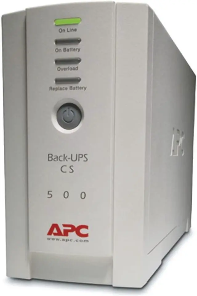 Alt view image 2 of 2 - APC by Schneider Electric BK500 500VA 300W UPS