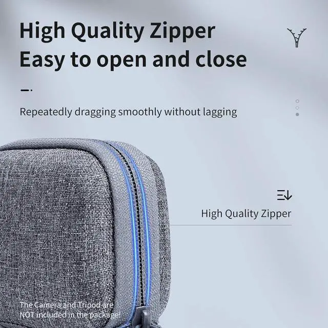 Alt view image 5 of 7 - TELESIN Small Case Protector for GoPro 12 11 10 9 Insta360 Ace Pro Accessories