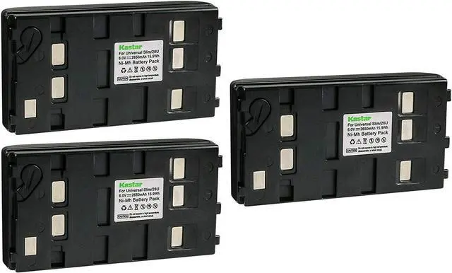 Main image of Kastar 3-Pack Battery Replacement for Pentax R-100 R-200 R-300 R-100X R-115 R-115N R-125 R-125N R-127 R-135 R-135N R-122 R-122N R-123 R-123N R-200DN R-200X R-202N R-202NE R-225N R-2422NM R-315 R-315N