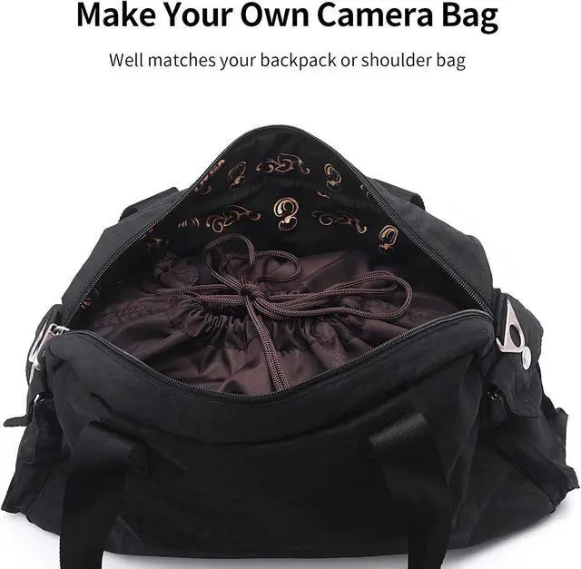 Alt view image 4 of 7 - High-Capacity Shockproof DSLR SLR Camera Padded Bag Case