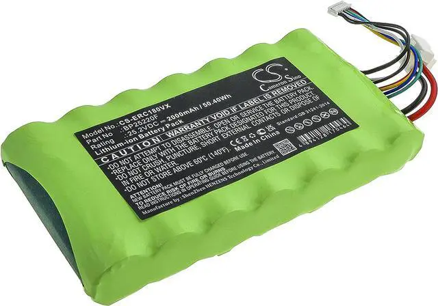 Alt view image 2 of 6 - Compatible with Battery for Eureka BP25220F, NEC180 Pro (2000mAh)