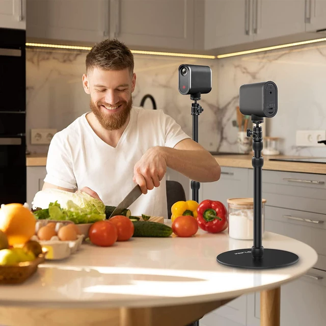 Alt view image 4 of 7 - LS09 Aluminum Projector Floor Stand for Nebula XGIMI Mevo