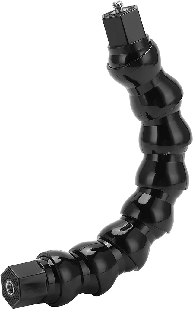 Main image of Gugxiom Flexible Arm, Camera Mount with 1/4" Screw, Jaws Flex Mount for Action Cameras with Any Curved Angle