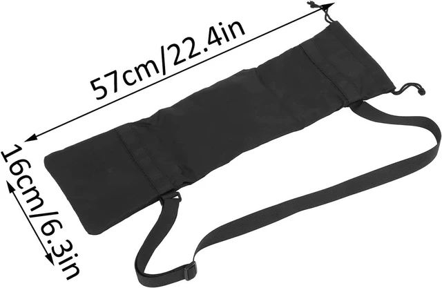 Alt view image 2 of 7 - Gugxiom Tripod Bag for Tripods up to 22", Nylon Tripod Carrying Case Bag with Adjustable Shoulder Strap, for Speaker Stands, Light Stand Tripod Monopod Photography Photo Studio