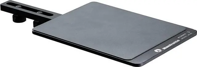 Alt view image 2 of 7 - Manfrotto TetherGear Mouse Deck, PC Holder Accessory, External Mouse Pad for Lightweight Aluminium Laptop Holder, Left-Hand Or Right-Hand Configuration, 32 cm x 15 cm, MLTSA2001B