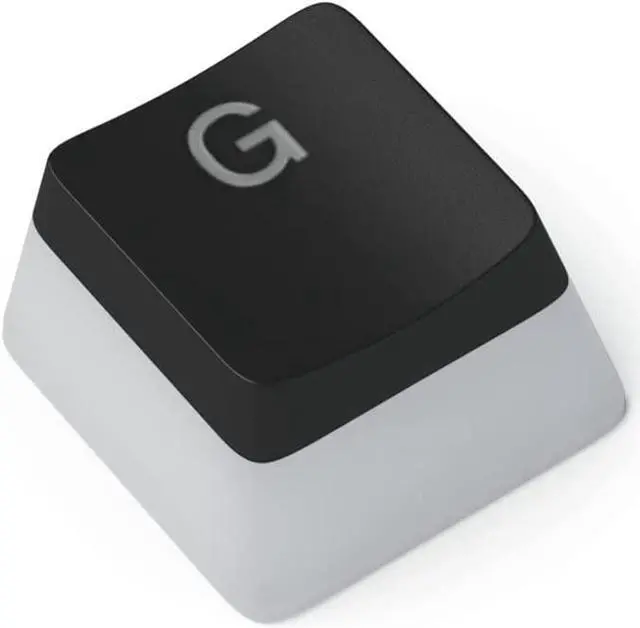Alt view image 2 of 7 - Glorious Aura V2 (Black) - PBT Pudding Keycaps for Mechanical Keyboards - ANSI (US), ISO Compatible - Supports Full Size, TKL, 75%, 60% Layouts