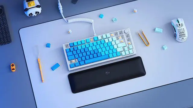 Alt view image 6 of 6 - Glorious GPBT Dye Sublimated Keycaps (Rain Forest) -Thick PBT Plastic 114 Keycap Set for 100% Full Size, 85% 80% TKL, 60% Compact, 75% Mechanical Keyboards