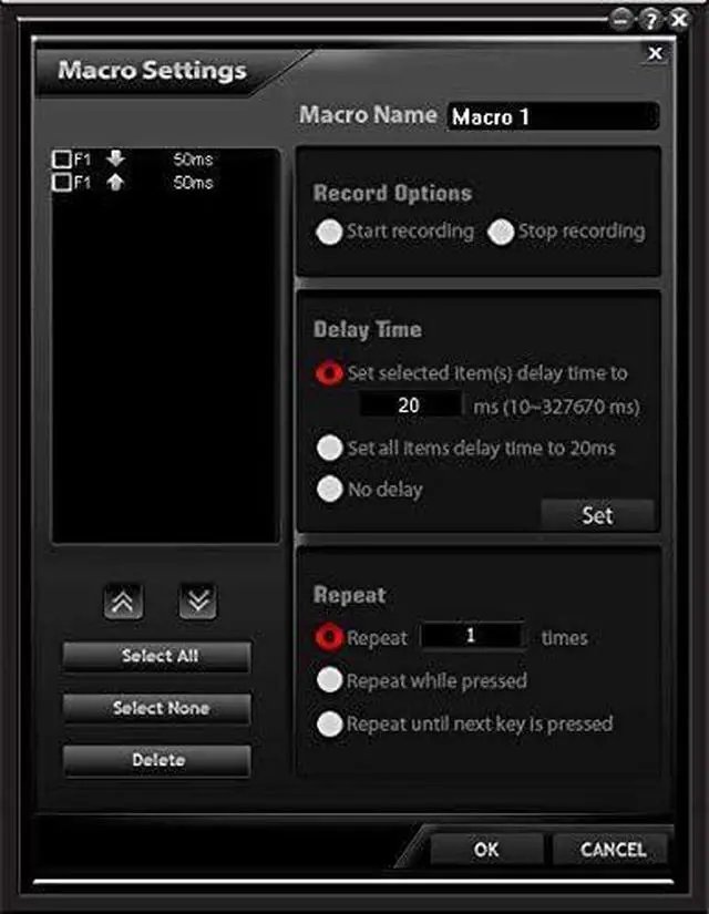 Alt view image 7 of 7 - Max keyboard Falcon-20 Programmable Macropad Mechanical Keyboard, Backlit Multicolor LED, Cherry MX RGB Switch (Cherry MX RGB Brown)