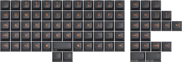 DROP MT3 Skiidata Keycap Set, ABS Hi-Profile, Doubleshot Legends
