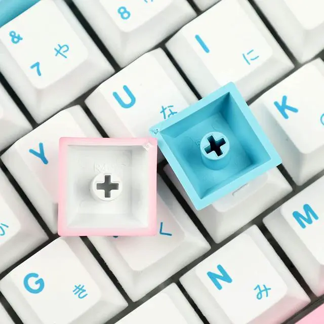 Alt view image 6 of 7 - 140 Key Milk Cover Cherry Profile PBT Dye Sub Keycaps for MX Mechanical Keyboard GMMK Filco 104 TKL GK61 KBD75 96 GK64 68 (140 Key Milk Cover)