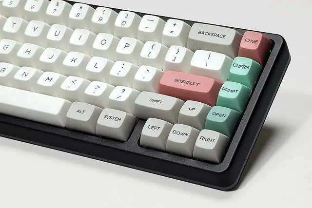 Alt view image 4 of 4 - DROP MiTo MT3 9009 PBT Keycap Set, PBT Hi-Profile, Cherry MX Style Mechanical Keyboard Compatible (Novelty Kit)