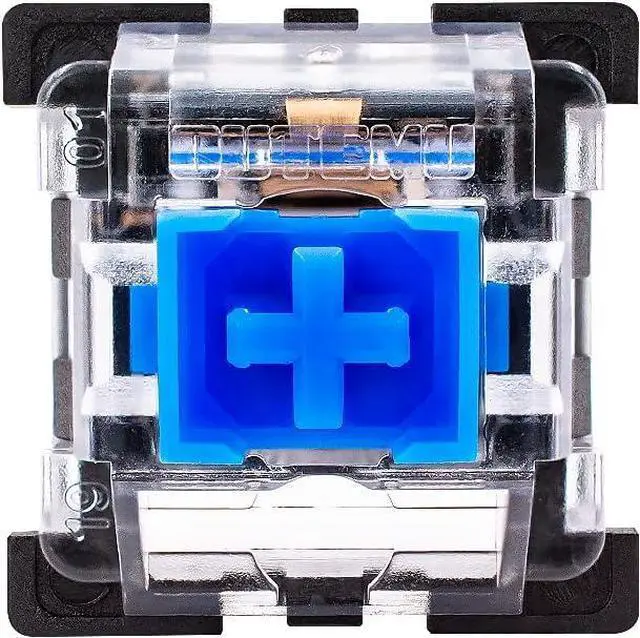 Alt view image 2 of 5 - OUTEMU Blue Switches (32 Pack), 3-pin Tactile Clicky 50gf Switches - DIY Replaceable for Mechanical Gaming Keyboard - with 1 Switch Puller