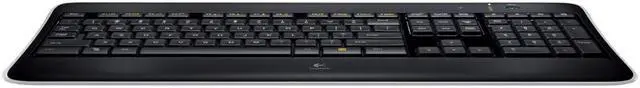 Alt view image 3 of 7 - Logitech Wireless Illuminated Keyboard K800 920-002359