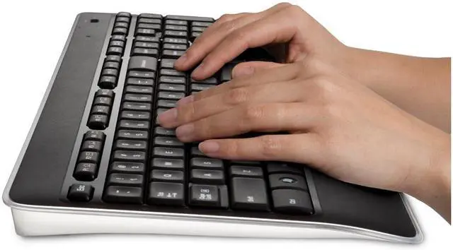Alt view image 6 of 7 - Logitech Wireless Illuminated Keyboard K800 920-002359