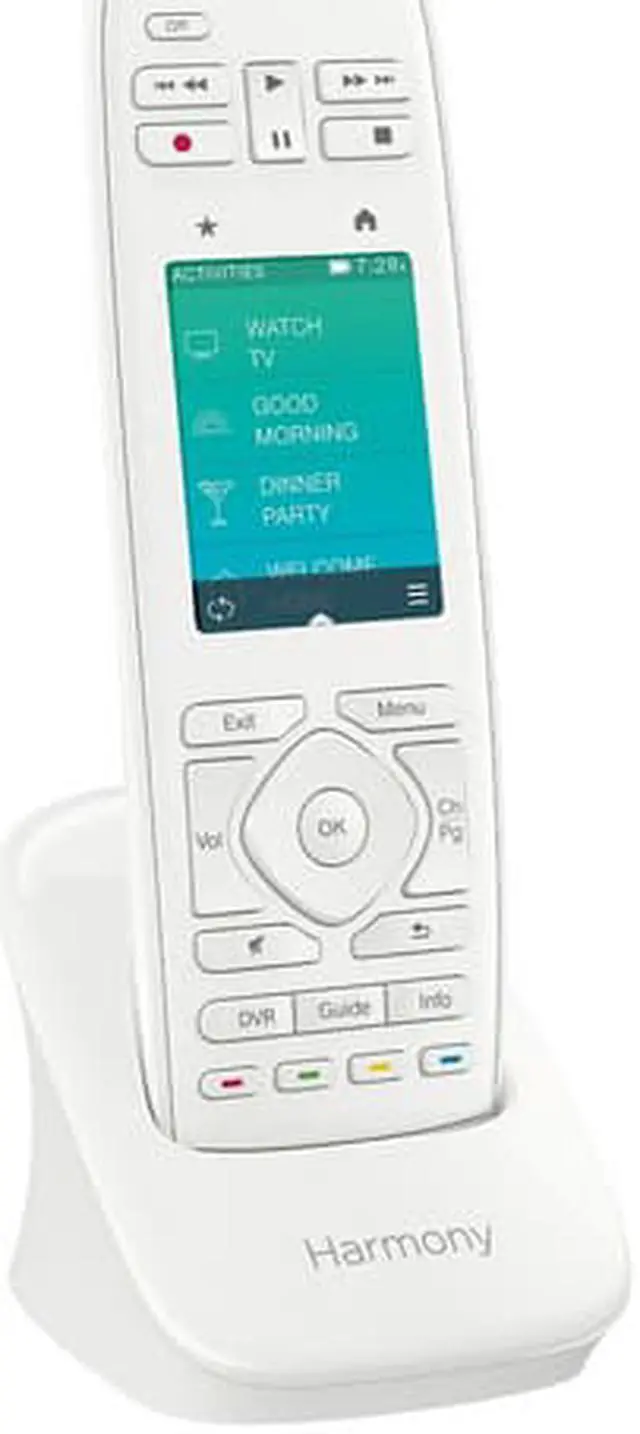 Alt view image 4 of 5 - Logitech 915-000250 Harmony Ultimate Home Touch Screen Remote for 15 Home Entertainment and Automation Devices (White)