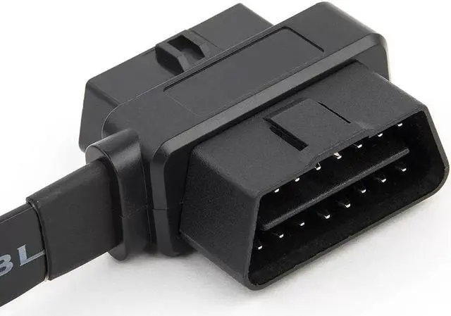 Alt view image 4 of 5 - iKKEGOL 30cm 16 Pin OBD II OBD2 Splitter Cable Car Diagnostic Female to 1x Male and 1 x Female Extension Cord Adapter