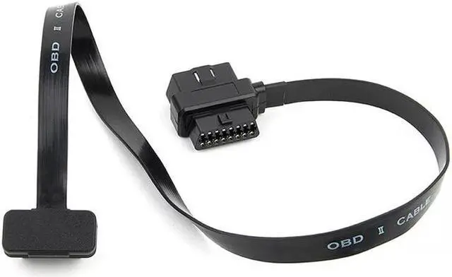 Alt view image 2 of 5 - iKKEGOL 30cm 16 Pin OBD II OBD2 Splitter Cable Car Diagnostic Female to 1x Male and 1 x Female Extension Cord Adapter