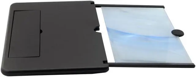 Alt view image 2 of 7 - iKKEGOL 12" Screen Magnifier, 3D HD Mobile Phone Enlarger Magnifying Amplifier Projector for Movies Videos and Gaming, Foldable Phone Stand Support All Smartphones