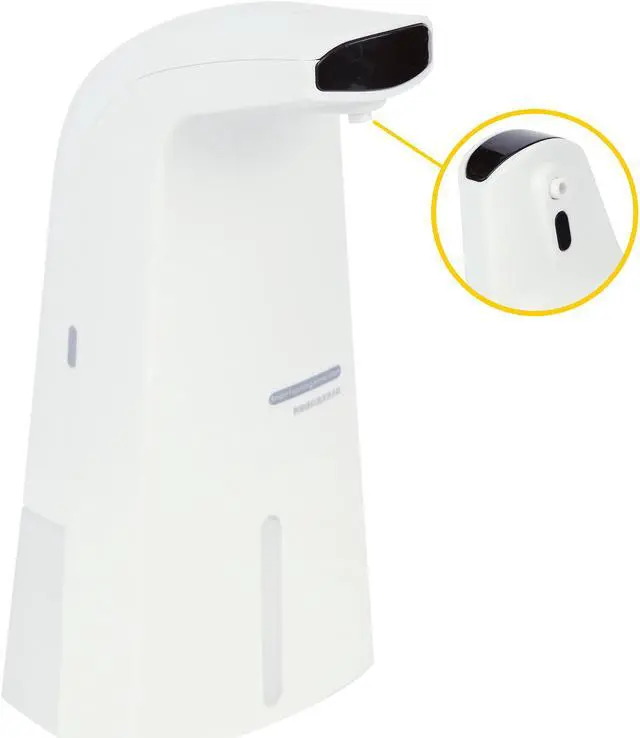 Alt view image 3 of 6 - iKKEGOL Automatic Foam Soap Dispenser, Touchless Foam Hand Sanitizer Dispenser, Foam Liquid Soap Dispenser for Kitchen, Bathroom, Office