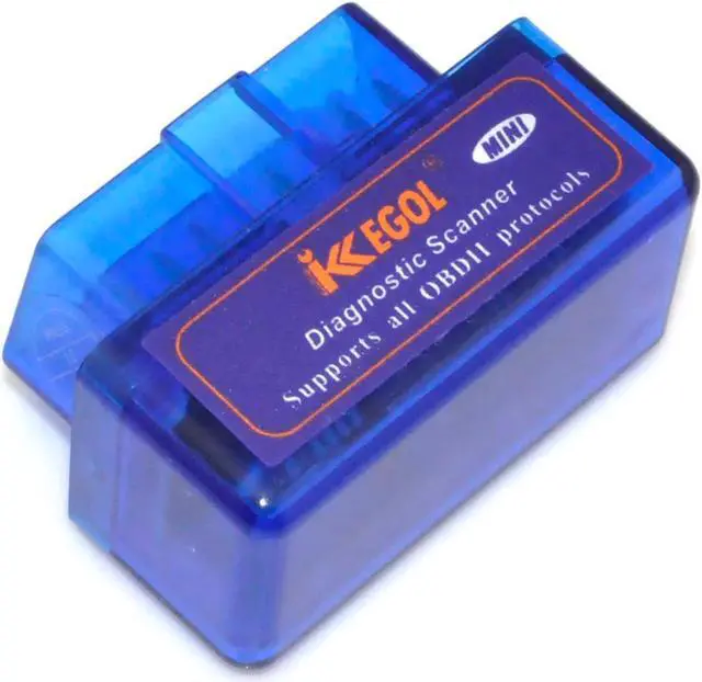 Alt view image 4 of 6 - iKKEGOL Mini ELM327 Bluetooth OBD2 II V1.5 Car Auto Diagnostic Torque Andriod Scanner - Blue