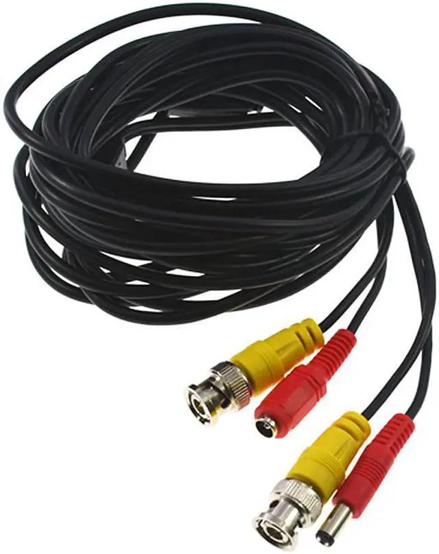 Alt view image 5 of 5 - iKKEGOL 5M 16ft BNC Video DC Power Extension Cable for CCTV Camera DVR