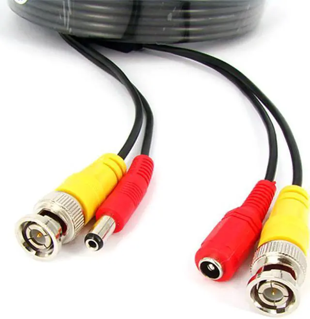 Alt view image 5 of 5 - iKKEGOL 10M 33ft BNC Video DC Power Extension Cable for CCTV Camera DVR