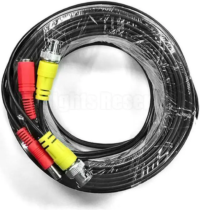 Alt view image 5 of 6 - iKKEGOL 20M 98ft BNC Video DC Power Extension Cable for CCTV Camera DVR