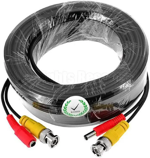 Alt view image 5 of 6 - iKKEGOL 50M 164ft BNC Video DC Power Extension Cable for CCTV Camera DVR