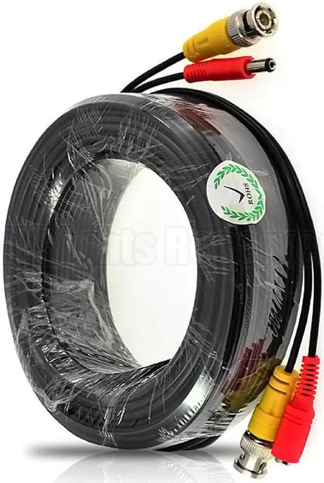 Alt view image 3 of 6 - iKKEGOL 50M 164ft BNC Video DC Power Extension Cable for CCTV Camera DVR