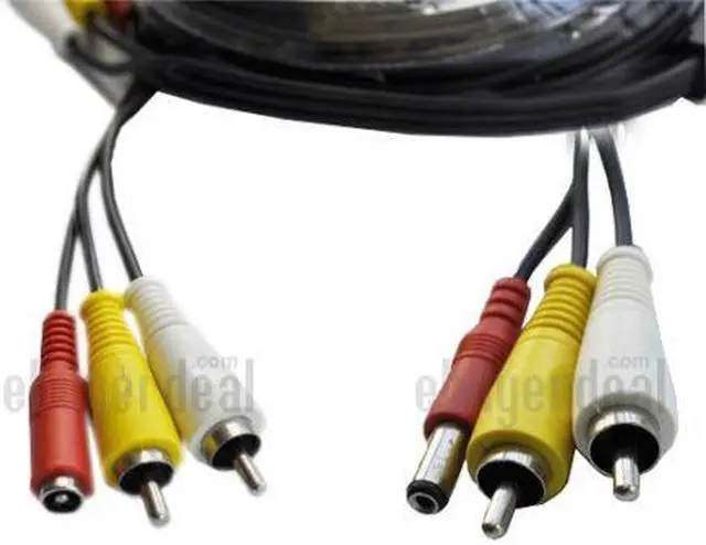 Alt view image 4 of 5 - iKKEGOL 5M 16ft BNC CCTV Camera 12V Powered Video Extension Cable for DVR Security Camera