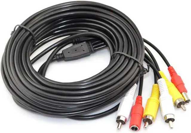 Main image of iKKEGOL 10M 33ft BNC CCTV Camera 12V Powered Video Extension Cable for DVR Security Camera
