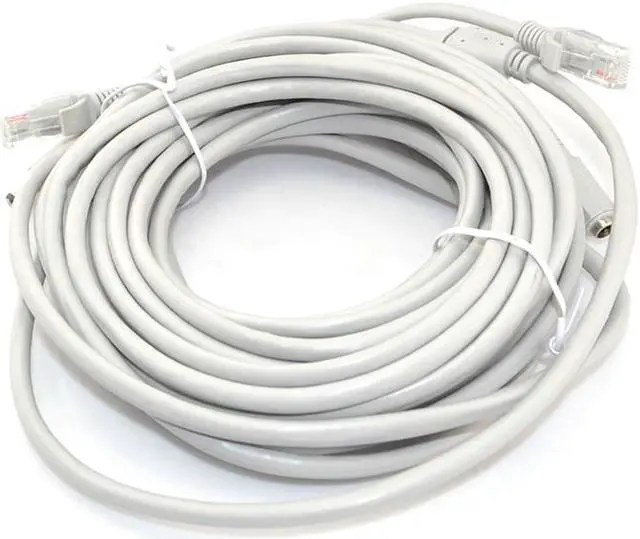 Alt view image 5 of 5 - iKKEGOL 33ft 10M Cat5 Network Ethernet LAN Power Cable for CCTV IP Camera WiFi Router N