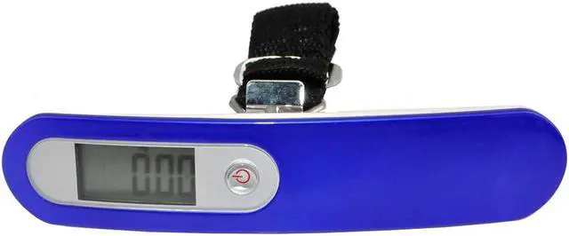 Alt view image 3 of 5 - iKKEGOL 50Kg/110Lb 10g Digital Luggage Hand Hanging Fishing Travel Weight Scale Strap RE (Blue)