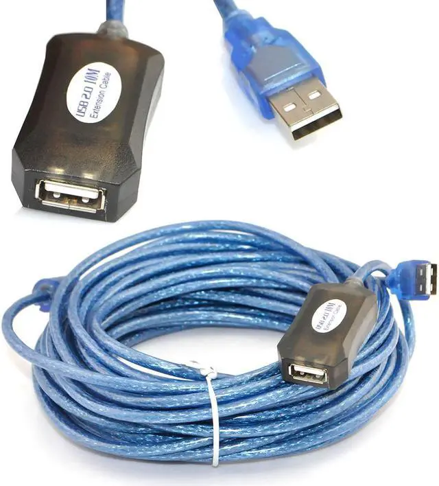 Main image of iKKEGOL33ft 10M USB 2.0 Extension Cable Amplifier Repeater Extender A Male to A Female