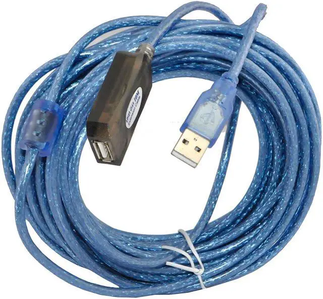 Alt view image 6 of 6 - iKKEGOL33ft 10M USB 2.0 Extension Cable Amplifier Repeater Extender A Male to A Female