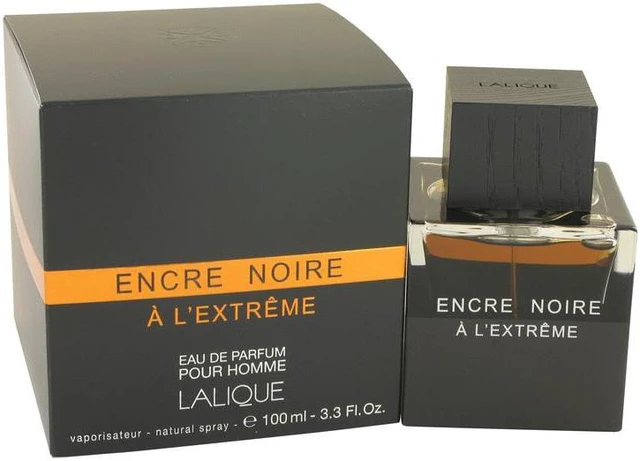 Main image of Encre Noire A L'extreme by Lalique Eau De Parfum Spray 3.3 oz for Men