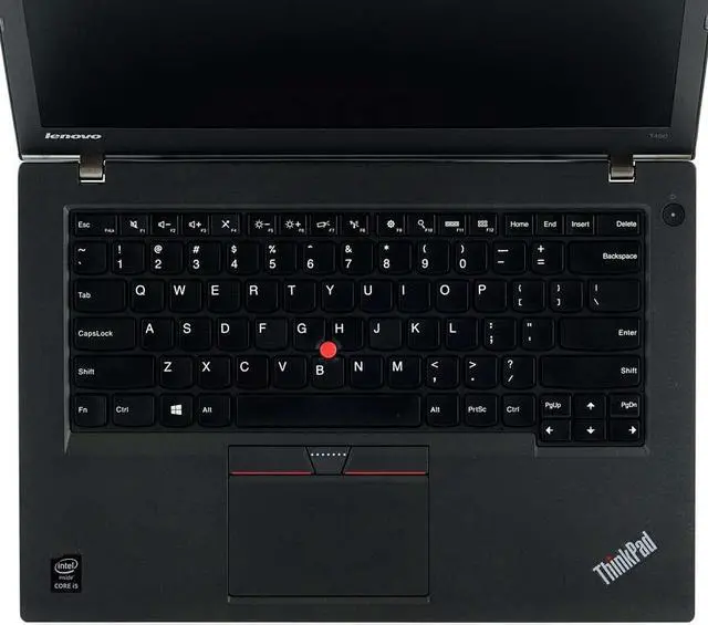 Alt view image 5 of 5 - Lenovo ThinkPad T450 Ultrabook i5 5th Gen. 2.3GHz 8GB RAM 256GB SSD Windows 10 Professional 64-Bit (EN/FR)