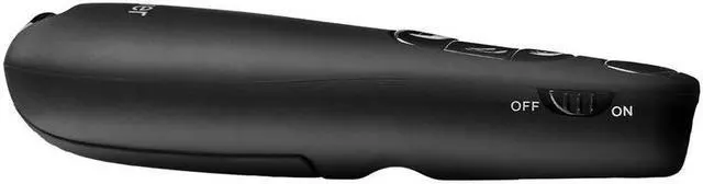Alt view image 6 of 7 - Clever Black C748 Wireless Presenter With Red Laser Pointer CLEVER-C748-BLK
