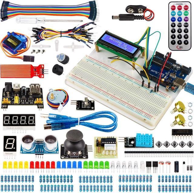 Miuzei Electronics Kit for Arduino Projects, Super Starter Kit