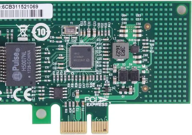 Alt view image 3 of 5 - 1.25G Gigabit Ethernet Server Network Adapter(NIC)?with Intel I210 Controller - 10/100/1000 Ethernet Network Card Compatible for Intel I210-T1, RJ45 Copper Single-Port, PCI-Express 2.1 X1
