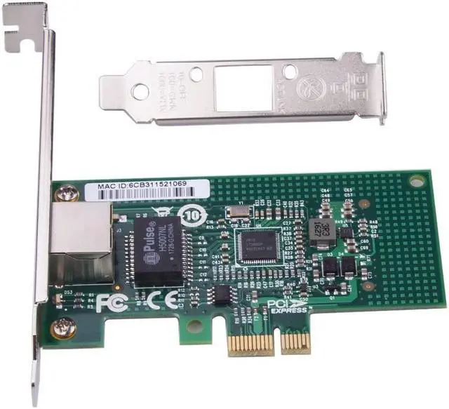 Alt view image 4 of 5 - 1.25G Gigabit Ethernet Server Network Adapter(NIC)?with Intel I210 Controller - 10/100/1000 Ethernet Network Card Compatible for Intel I210-T1, RJ45 Copper Single-Port, PCI-Express 2.1 X1