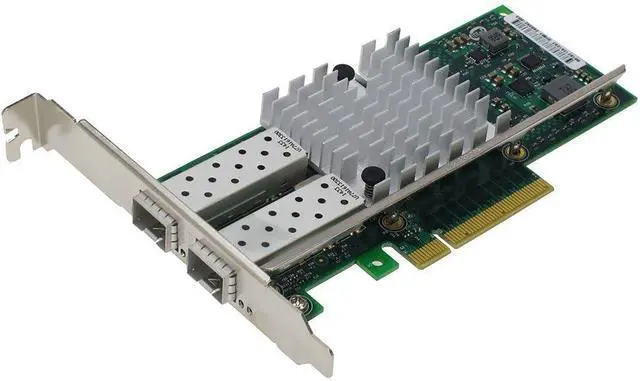 Alt view image 2 of 3 - PCIE 8X Dual 10 Gigabit Ethernet Server Adapter 82599 Chipset X520-SR2 E10G42BTDA