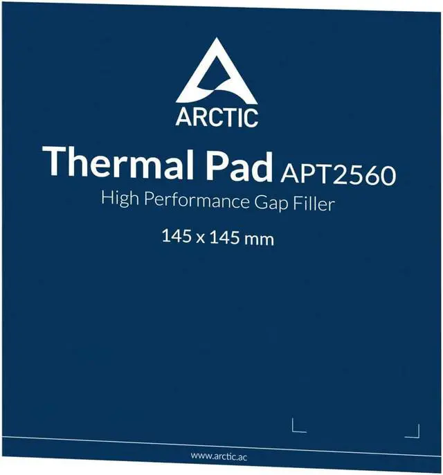 Alt view image 6 of 6 - ARCTIC Thermal Pad 50 x 50 x 1.5 mm - Thermal Compound for All Coolers, Efficient Thermal Conductivity, Gap Filler, Non-Stick, Safe Handling, Easy to Apply - Blue