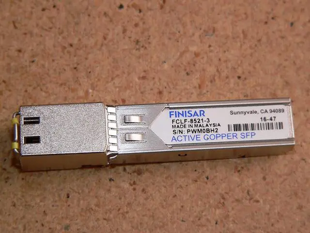 Main image of Finisar Original SFP Single Copper Gigabit FCLF-8521-3