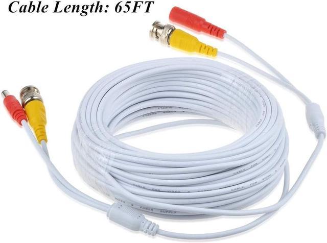 Night owl security clearance camera extension cable